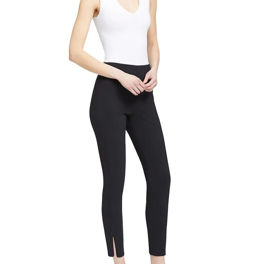 Theory Ankle Zip Seamed Leggings